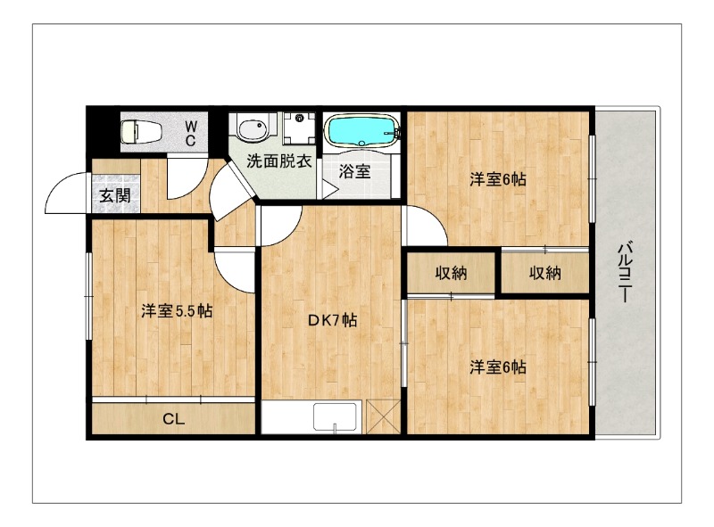 間取や内装は現状を優先いたします。