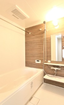 1日の疲れをこちらで流してください