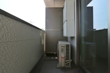 日当たり良好なバルコニーですね