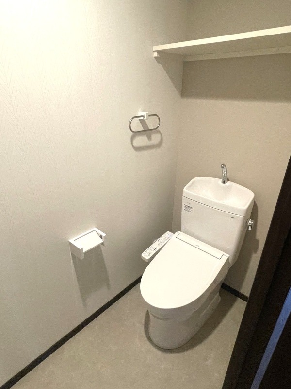 清潔なお手洗いです