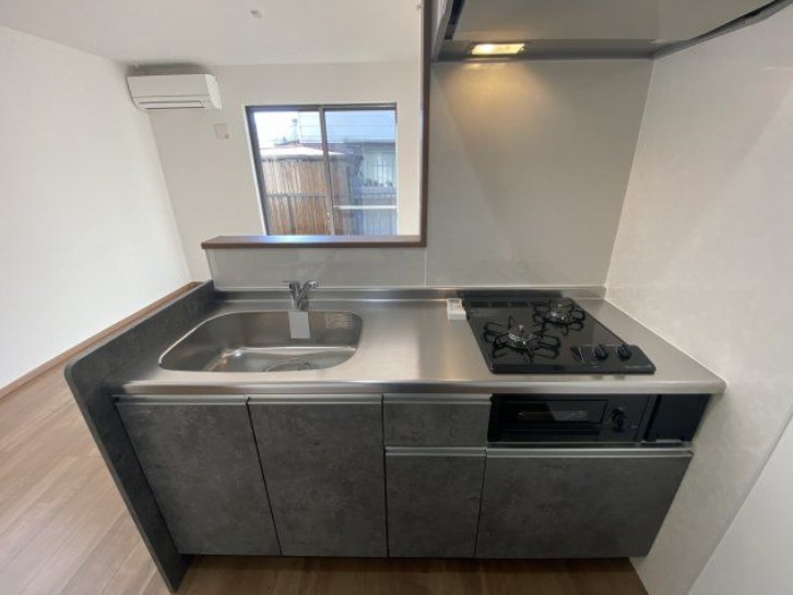 2口コンロで料理が捗りますね