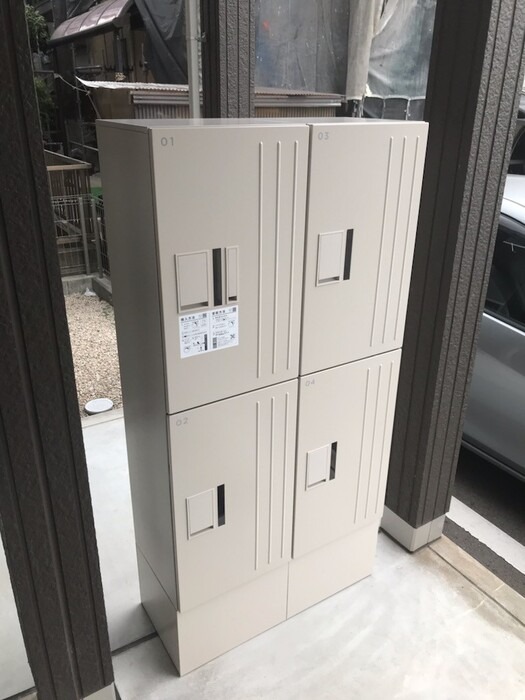 宅配ボックスです。