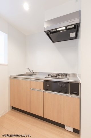 調理スペースも広々、料理もはかどりますね