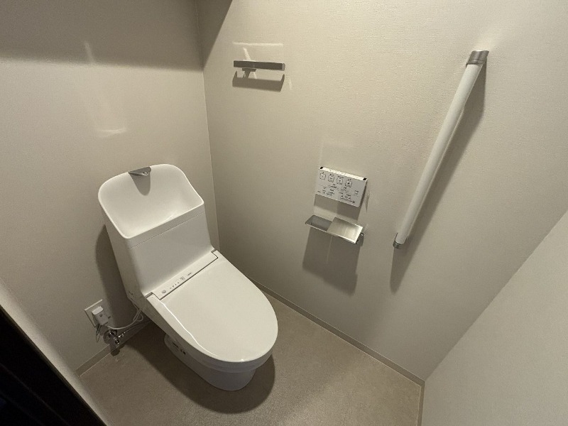 温水洗浄便座付きです