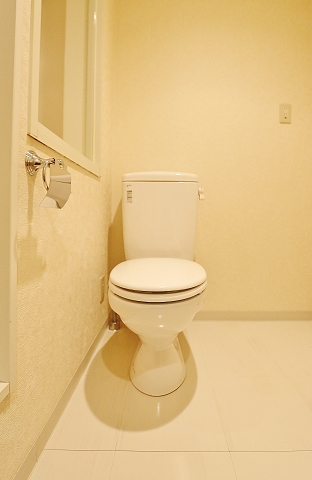 清潔感あるトイレです