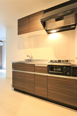 2口コンロで料理がはかどります