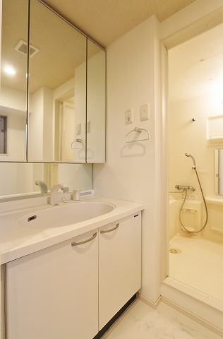 身支度しやすい洗面所です