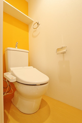 ウォシュレットついてます