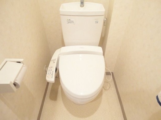 清潔感のあるトイレです