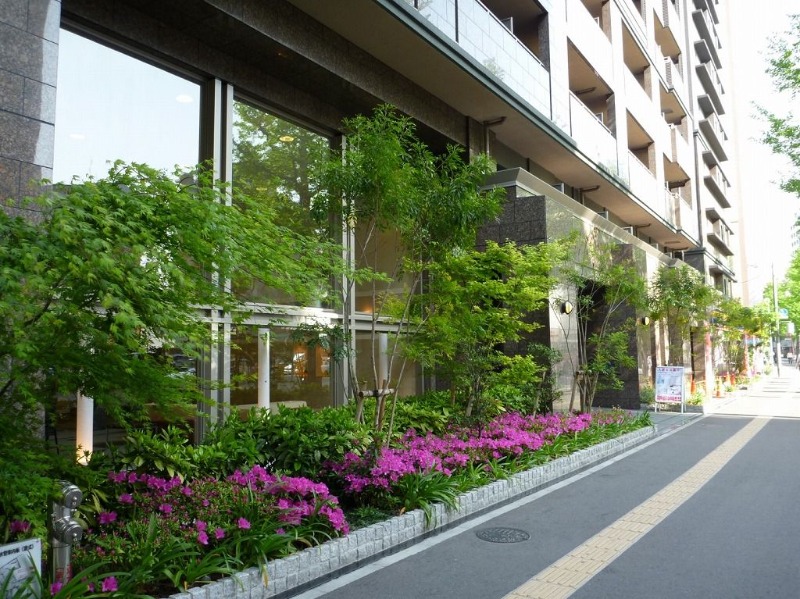 共用部は綺麗に保たれています