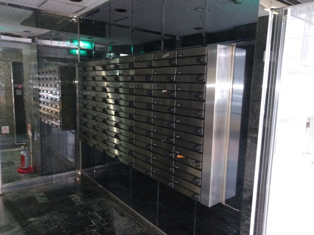 こちらが集合ポストです