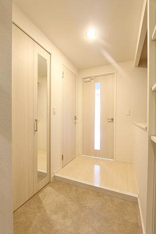 開放感のある玄関ですね