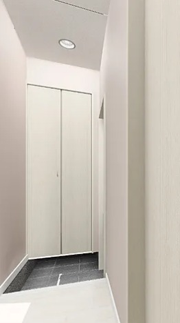 開放感のある玄関ですね