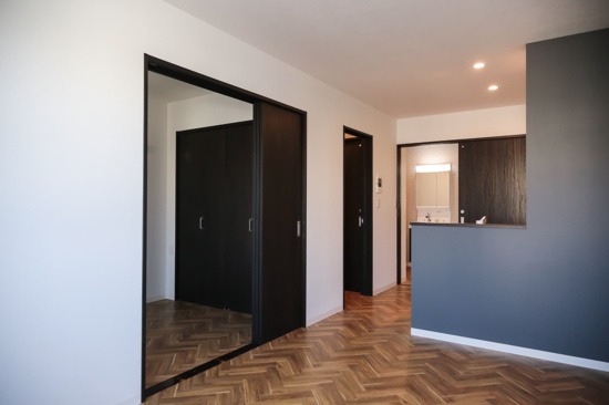 家具の配置がしやすいお部屋です