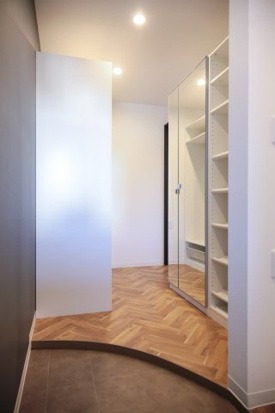 玄関はこんな感じです