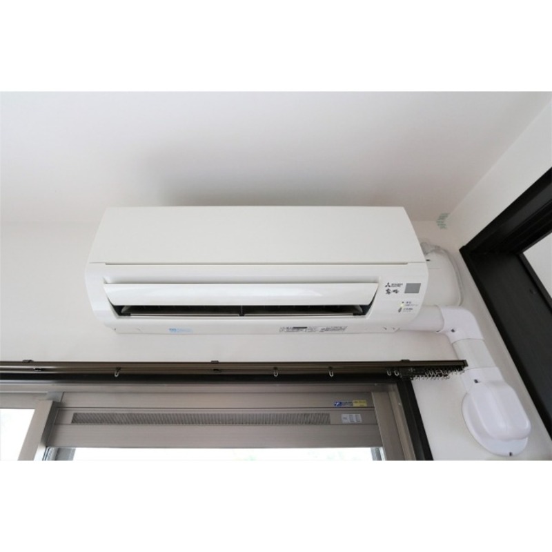 エアコン付きで年中快適に過ごせますね♪