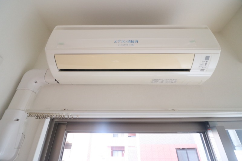 エアコン付きで年中快適に過ごせますね