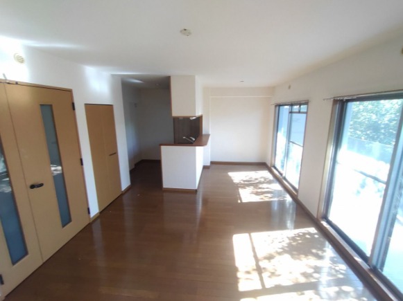 広々とした14帖越えのリビングです。