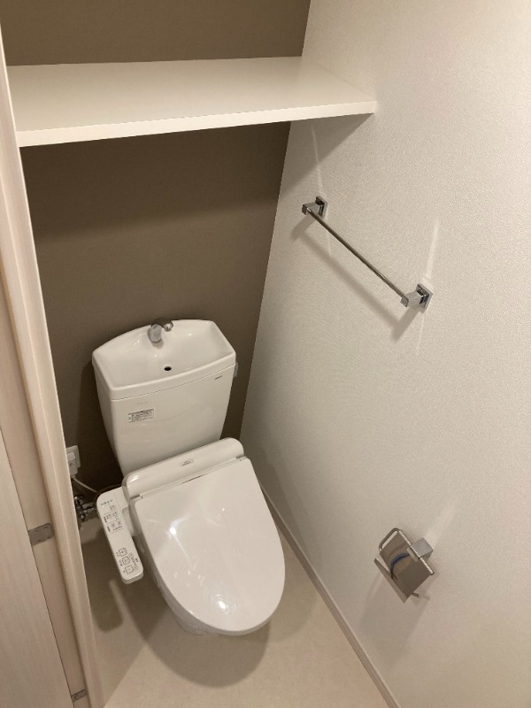 ウォシュレット完備です