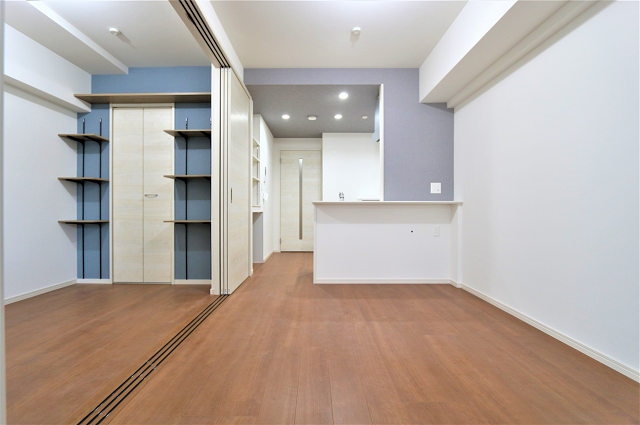 オシャレで生活しやすい間取になっています