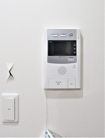 ＴＶモニターホン付きで来客をしっかりと確認できます