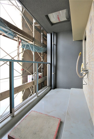 広々としたバルコニーです