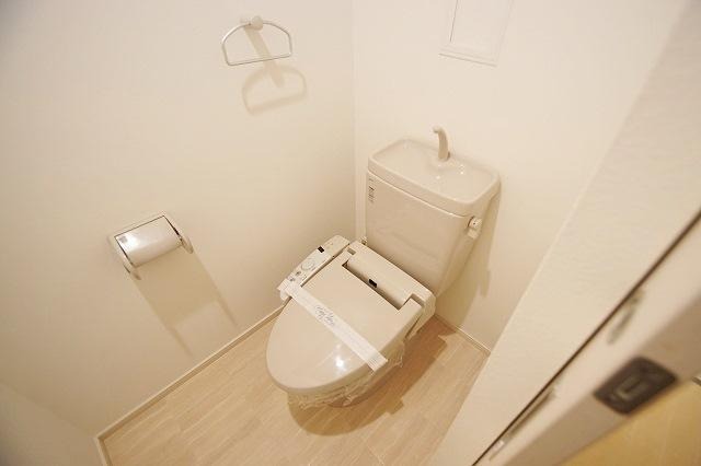 清潔感のあるトイレです