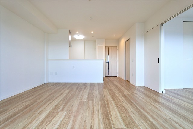 約17帖のリビングでゆっくりできます