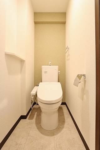 嬉しい温水洗浄便座付き