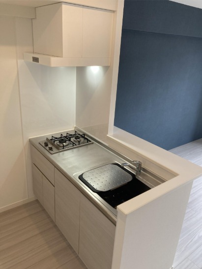 2口コンロで料理が捗りますね