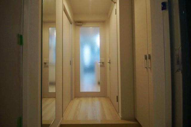 解放感ある玄関ですね