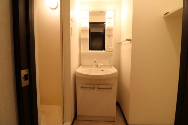 独立洗面台もしっかり。