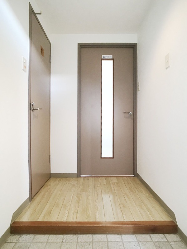 開放感のある玄関です。