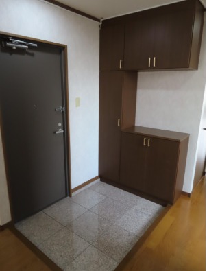 開放感のある玄関ですね