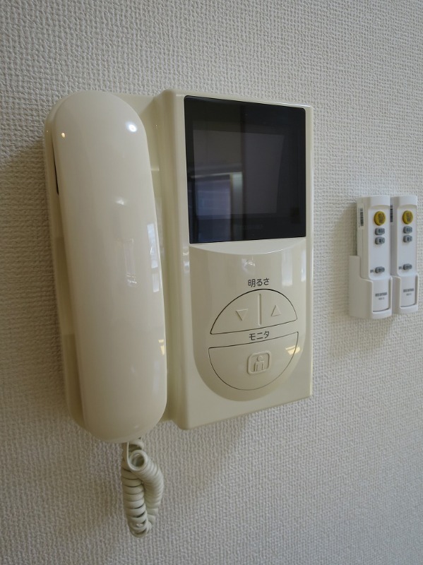 モニター付きで安心。