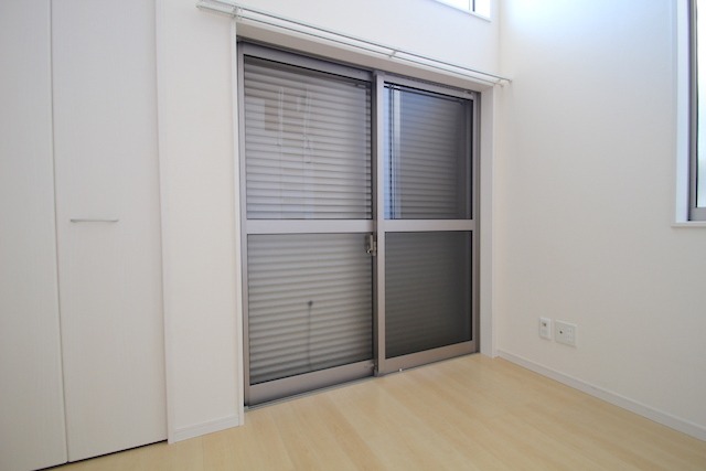 防犯シャッター付きです