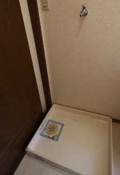 室内洗濯機置場があります