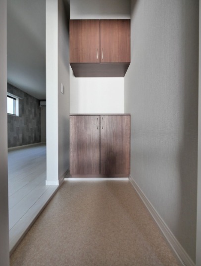 広々とした玄関ですね