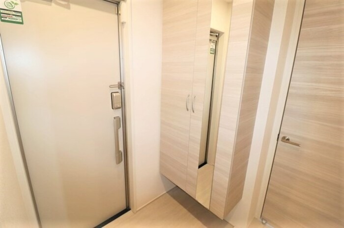 玄関はこんな感じです