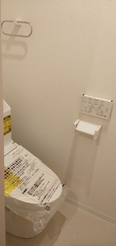 清潔感のあるトイレです。