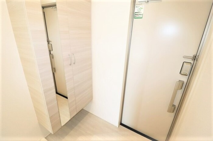 玄関収納もばっちりです