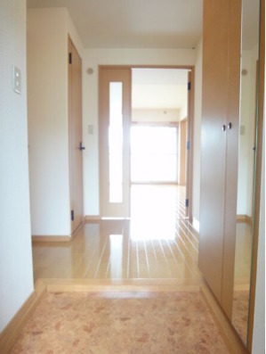 開放感のある玄関ですね