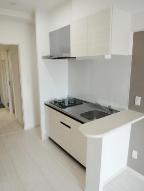 2口コンロでお料理がはかどります。