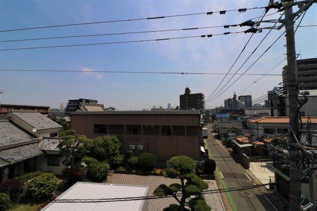 日当たり良好なバルコニー