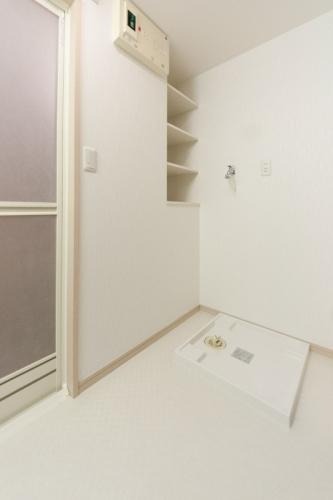 洗濯機も置けます。