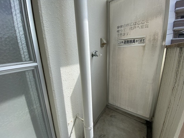 洗濯機置き場もあり。
