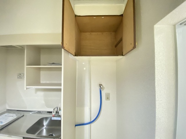 上段収納もあり。