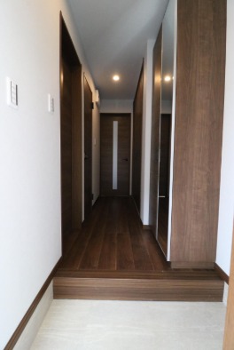 開放感のある玄関ですね