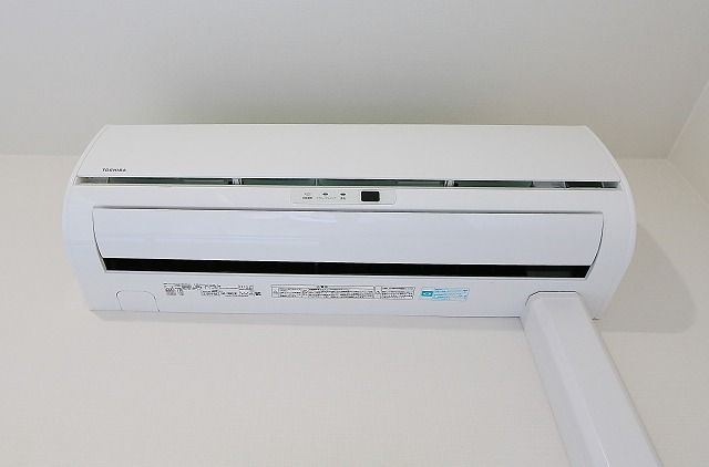 エアコン完備で年中快適に過ごせます