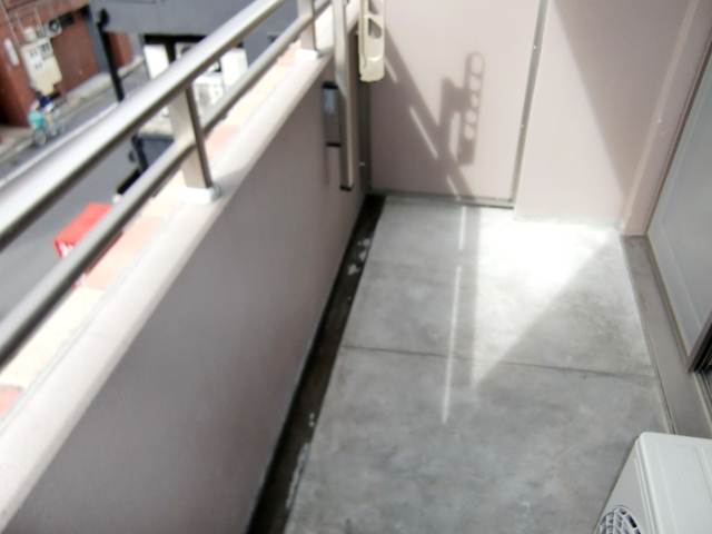 布団も干せる広さです。